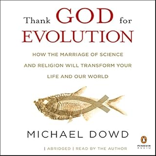 Thank God for Evolution Audiolibro Por Michael Dowd arte de portada