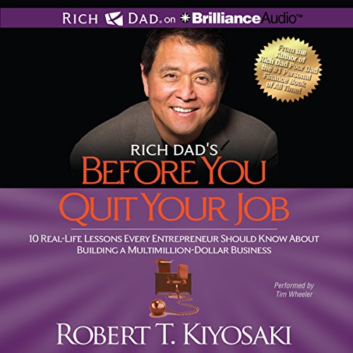 Rich Dad's Before You Quit Your Job cover art