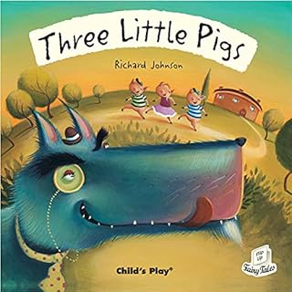 Three Little Pigs Audiolibro Por Child's Play arte de portada