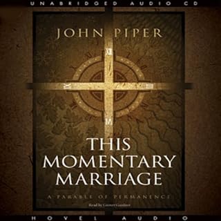 This Momentary Marriage Audiobook By John Piper cover art