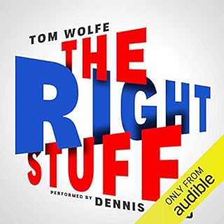 The Right Stuff Audiolibro Por Tom Wolfe arte de portada