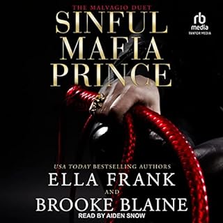 Sinful Mafia Prince Audiobook By Ella Frank, Brooke Blaine cover art