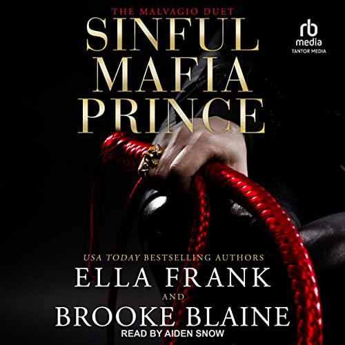 Sinful Mafia Prince Audiobook By Ella Frank, Brooke Blaine cover art