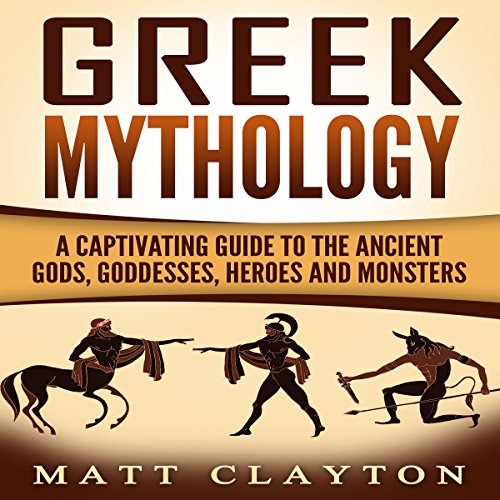 Diseño de la portada del título Greek Mythology