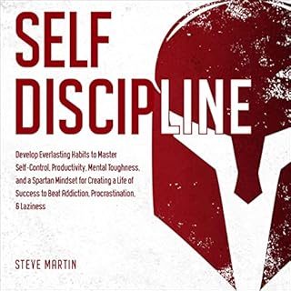 Self-Discipline Audiolibro Por Steve Martin arte de portada