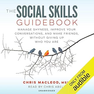 The Social Skills Guidebook Audiolibro Por Chris MacLeod MSW arte de portada