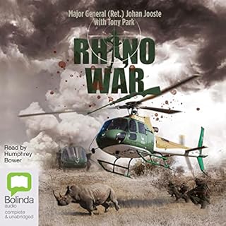 Rhino War Audiolibro Por Tony Park, Johan Jooste arte de portada