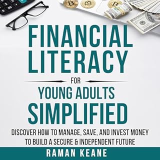 Financial Literacy for Young Adults Simplified Audiolibro Por Raman Keane arte de portada