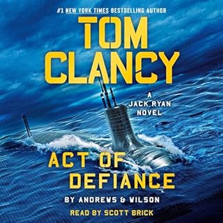 Tom Clancy Act of Defiance Audiolibro Por Brian Andrews, Jeffrey Wilson arte de portada