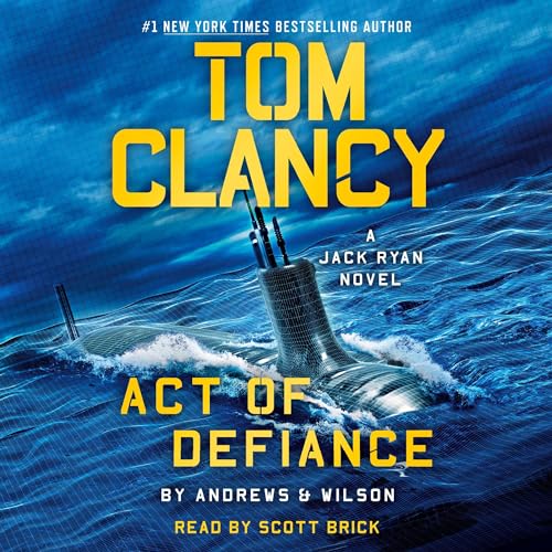 Tom Clancy Act of Defiance Audiolibro Por Brian Andrews, Jeffrey Wilson arte de portada