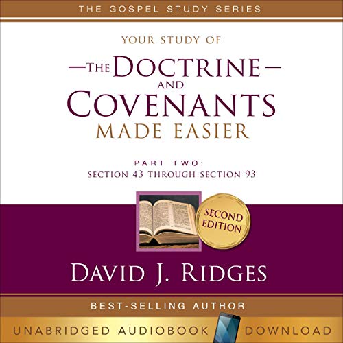 Doctrine and Covenants Made Easier, Part Two Audiolibro Por David J. Ridges arte de portada