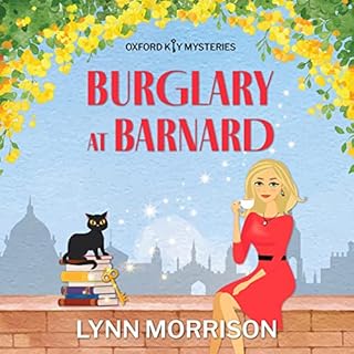 Burglary at Barnard: A Charmingly Fun Paranormal Cozy Mystery Audiobook By Lynn Morrison cover art