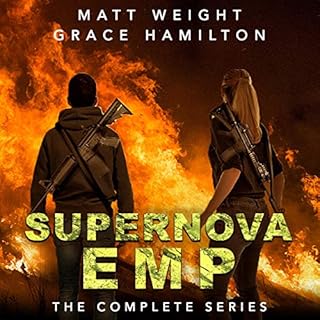 Supernova EMP Audiolibro Por Grace Hamilton arte de portada