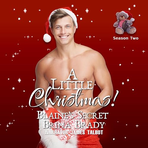 A Little Christmas!: Blaine's Secret Audiobook By Brina Brady cover art