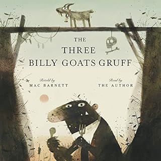 The Three Billy Goats Gruff Audiolibro Por Mac Barnett, Jon Klassen arte de portada