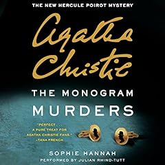 The Monogram Murders Audiolibro Por Sophie Hannah, Agatha Christie arte de portada