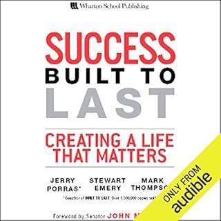 Success Built to Last Audiolibro Por Jerry Porras, Stewart Emery, Mark Thompson arte de portada