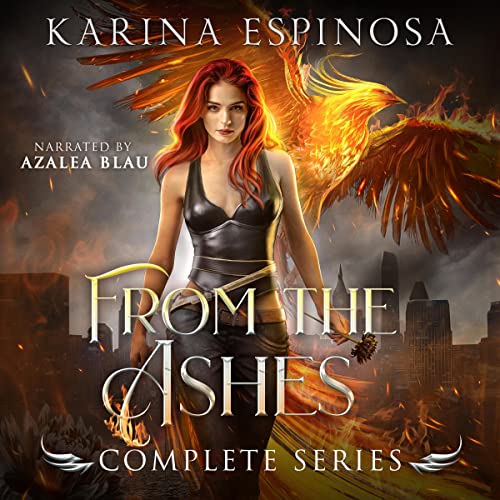 From the Ashes Complete Boxed Set Audiolibro Por Karina Espinosa arte de portada