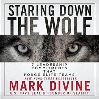 Staring Down the Wolf Audiobook By Mark Divine cover art