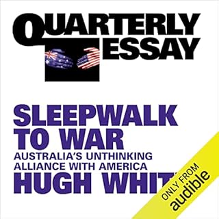 Quarterly Essay 86: Sleepwalk to War cover art