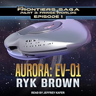 Aurora: EV-01 Audiolibro Por Ryk Brown arte de portada