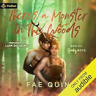 There's a Monster in the Woods Audiolibro Por Fae Quin arte de portada