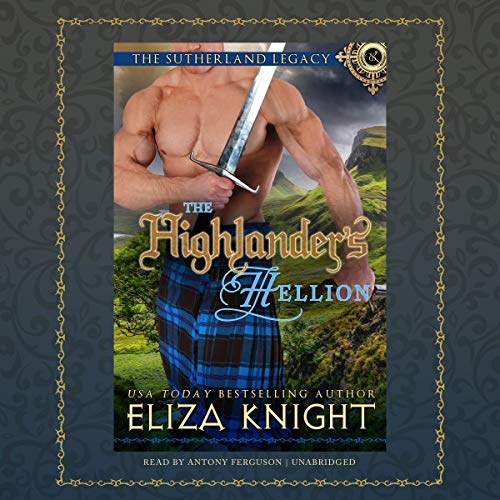 The Highlander's Hellion Audiolivro Por Eliza Knight capa