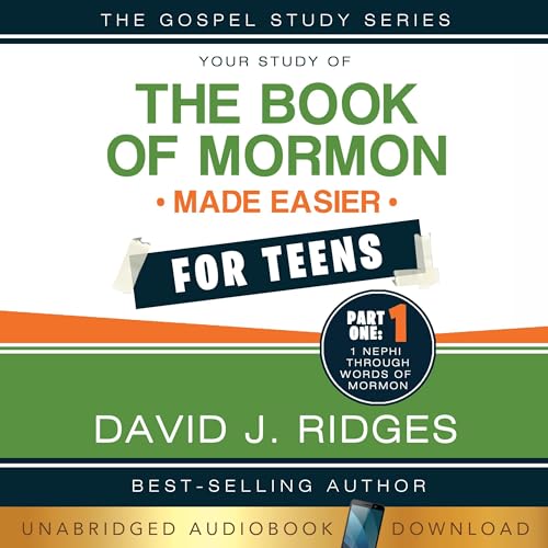 Book of Mormon Made Easier for Teens, Part 1 Audiolibro Por David J. Ridges arte de portada