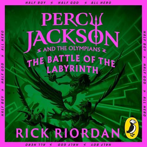 Percy Jackson and the Battle of the Labyrinth cover art