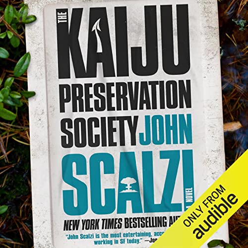 The Kaiju Preservation Society Audiolibro Por John Scalzi arte de portada