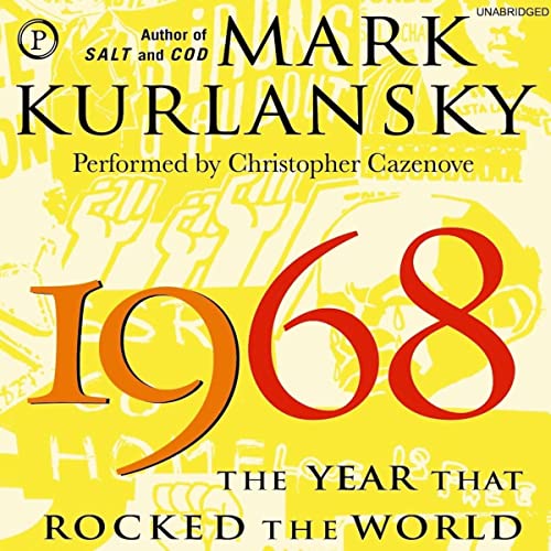 1968 Audiolibro Por Mark Kurlansky arte de portada