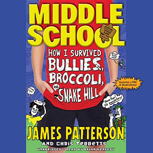 Middle School Audiobook By James Patterson, Chris Tebbetts cover art