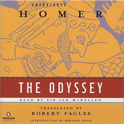 The Odyssey Audiolibro Por Homer, Robert Fagles - translator arte de portada