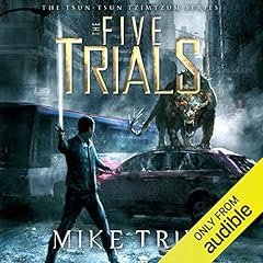 The Five Trials Audiolibro Por Mike Truk arte de portada