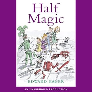 Half Magic Audiolibro Por Edward Eager arte de portada