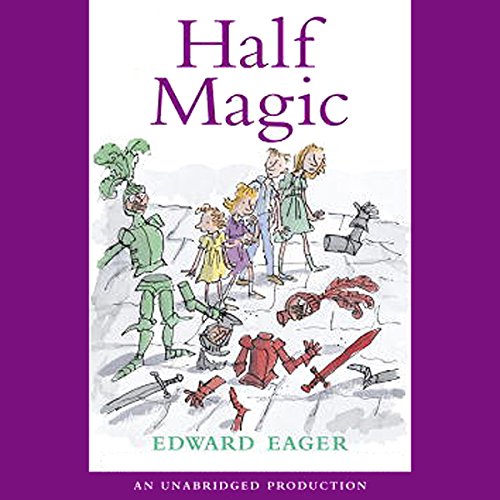 Half Magic Audiolibro Por Edward Eager arte de portada