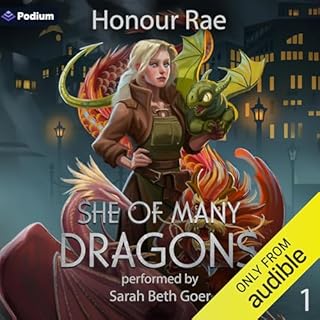 She of Many Dragons Audiolibro Por Honour Rae arte de portada