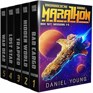 Adventures of the Gunship Marathon (Box Set: Missions 1-5) Audiolibro Por Daniel Young arte de portada