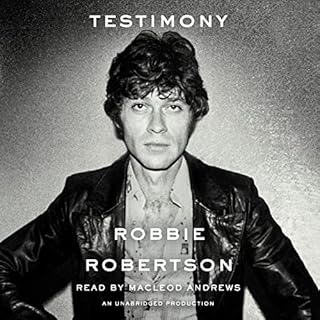 Testimony Audiolibro Por Robbie Robertson arte de portada