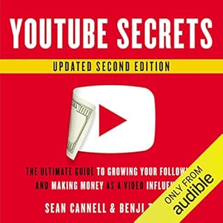 YouTube Secrets Audiolibro Por Sean Cannell, Benji Travis arte de portada