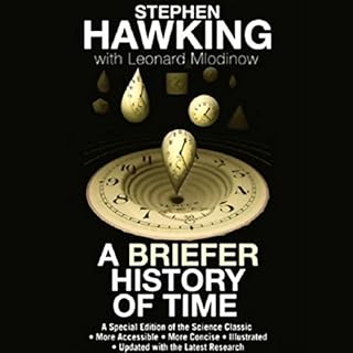 A Briefer History of Time Audiolibro Por Stephen Hawking, Leonard Mlodinow arte de portada