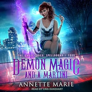 Demon Magic and a Martini Audiolibro Por Annette Marie arte de portada