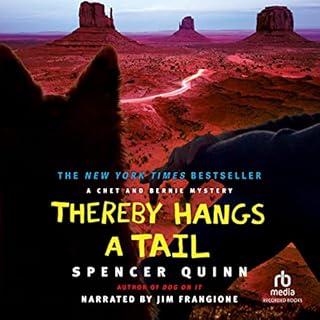 Thereby Hangs a Tail Audiolibro Por Spencer Quinn arte de portada