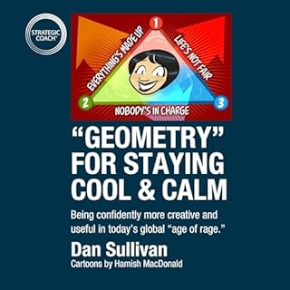 "Geometry" for Staying Cool & Calm Audiolibro Por Dan Sullivan arte de portada