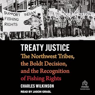 Treaty Justice Audiolibro Por Charles Wilkinson arte de portada