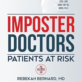 Imposter Doctors Audiobook By Rebekah Bernard cover art