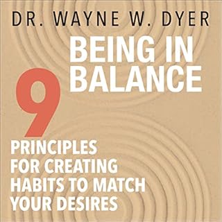 Being in Balance Audiolibro Por Dr. Wayne W. Dyer arte de portada