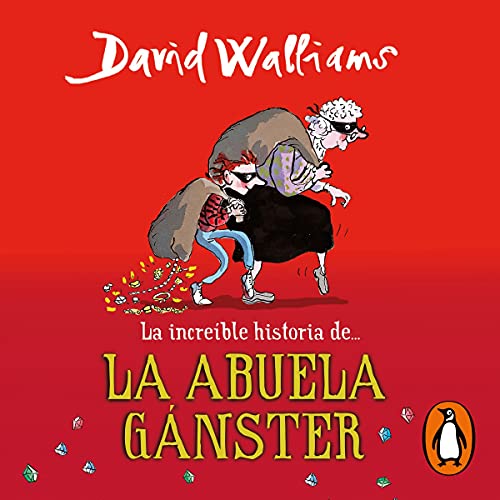 Diseño de la portada del título La increíble historia de...la abuela gánster