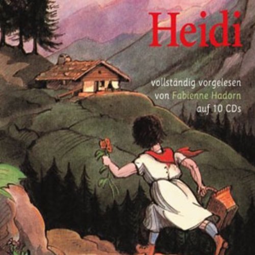 Heidi Audiolibro Por Johanna Spyri arte de portada