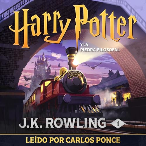 Harry Potter y la piedra filosofal (Harry Potter 1) Audiobook By J.K. Rowling cover art